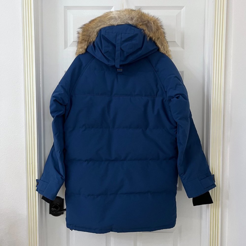 Canada Goose Men's Emory Down Parka With Fur-Trim Hood In Northern Night - Picture 3 of 14